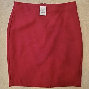 J. Crew Wool Pencil Skirt, Size 6